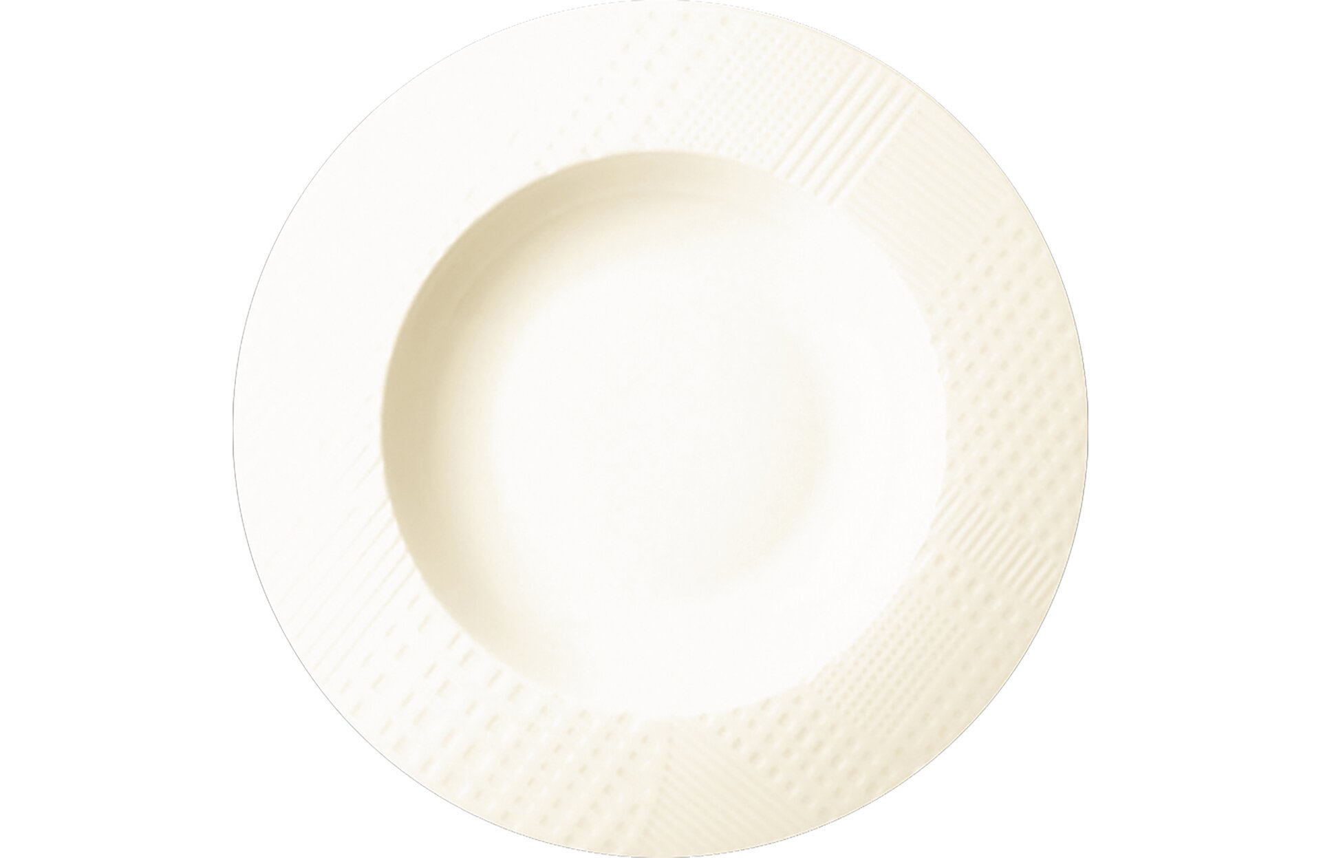 Teller tief 280 mm crème