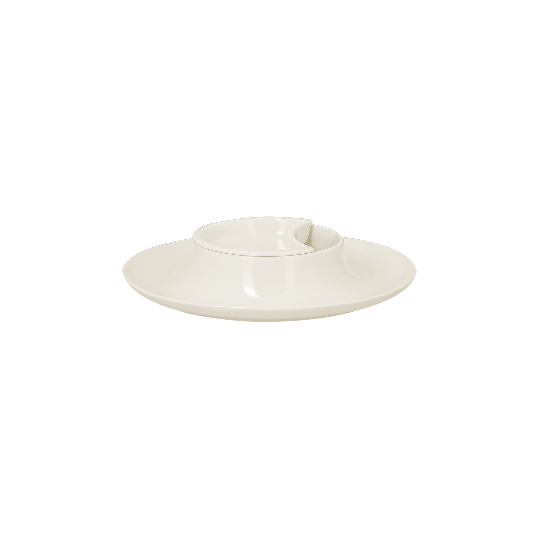 Deckel flach ashore 125 x 105 mm plain-white