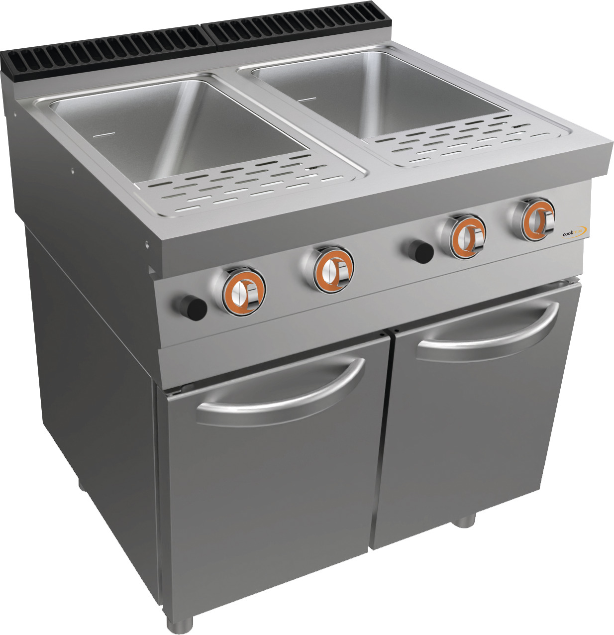 Gas-Nudelkocher 2 x 40  l