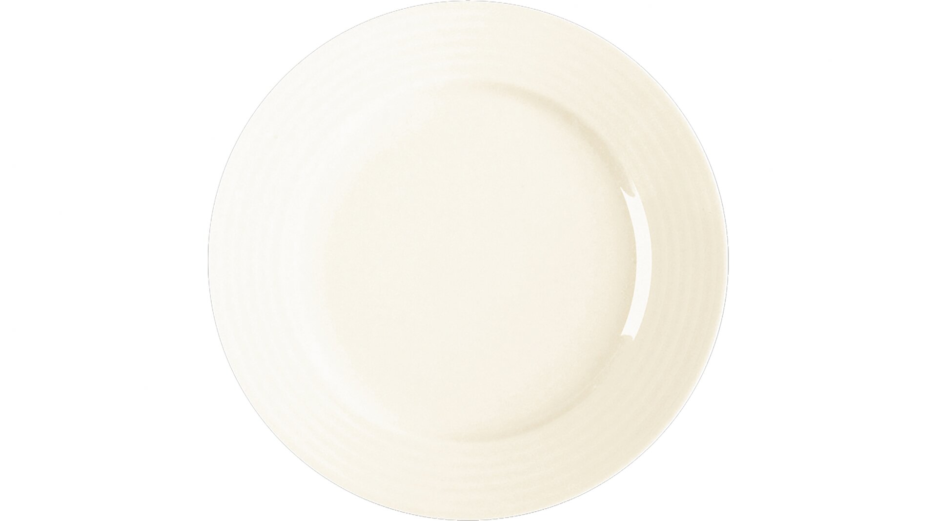 Teller flach 240 mm crème