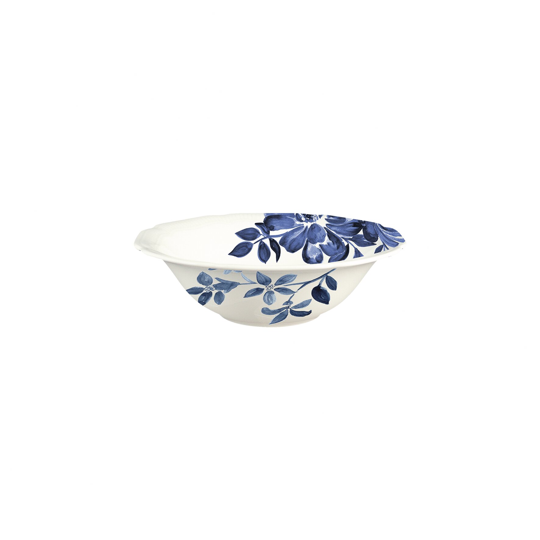 Schüssel rund mit Relief 151 mm / 0,30 l blue Floral Charm