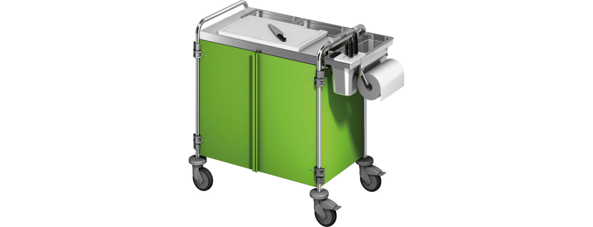 Arbeitsplatte WB 8 x 5 passed für  Servierwagen 8 x 5 ohne Galerie