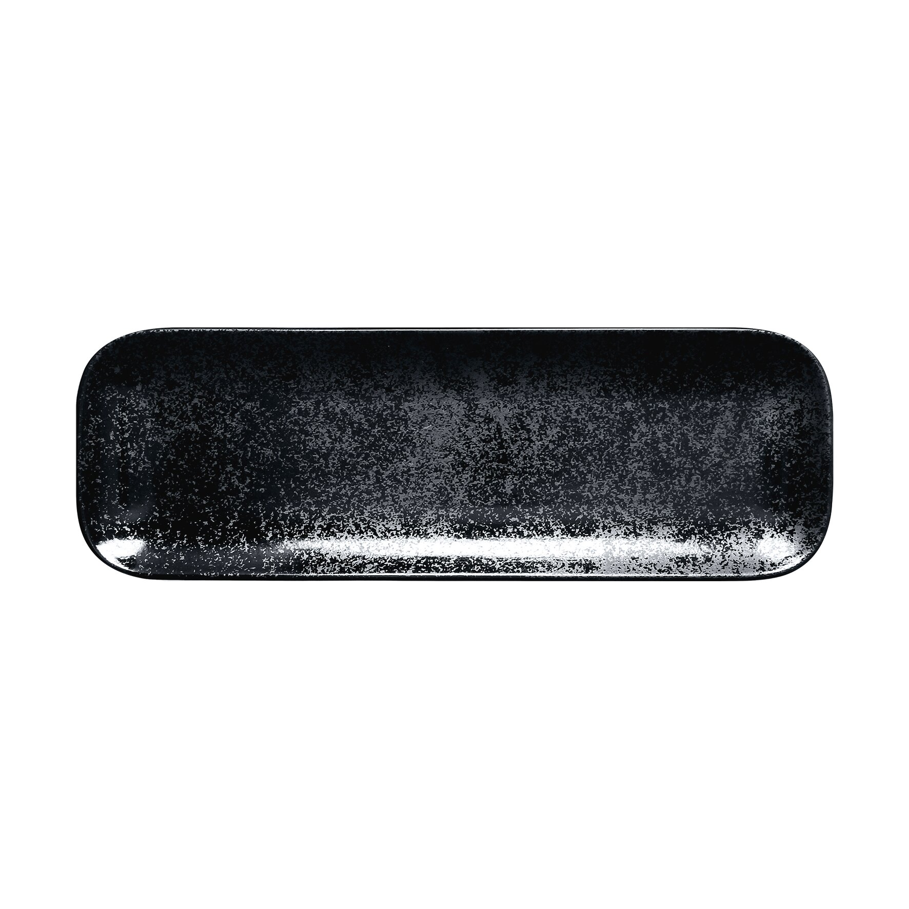 Platte rechteckig 330 x 110 mm Karbon