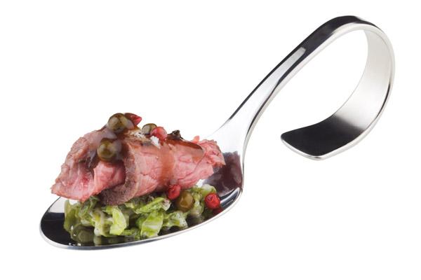 Gourmetlöffel aus Edelstahl