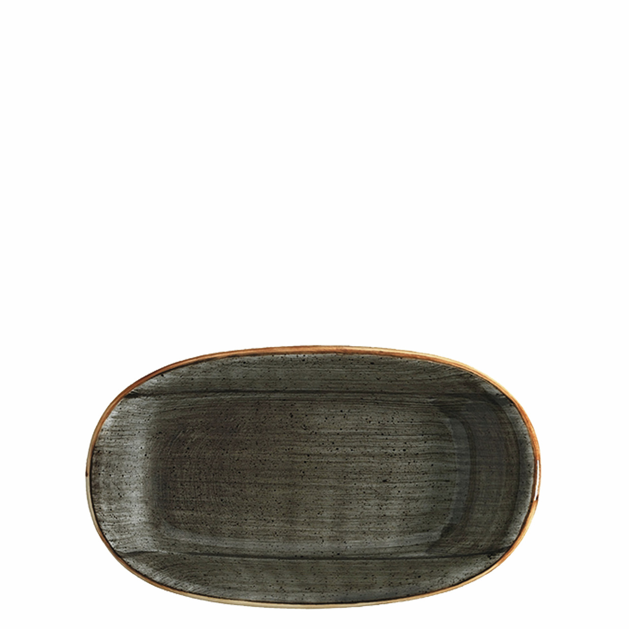 Platte oval Gourmet 238 x 142 mm Aura Space