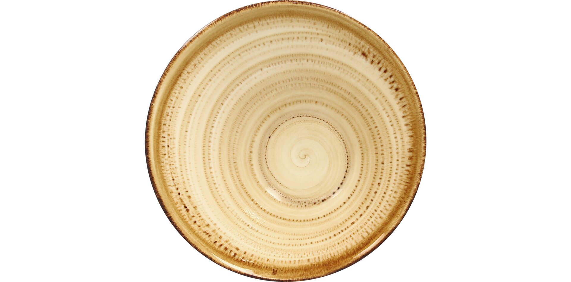Schale asymmetrisch 220 mm / 0,65 l beach