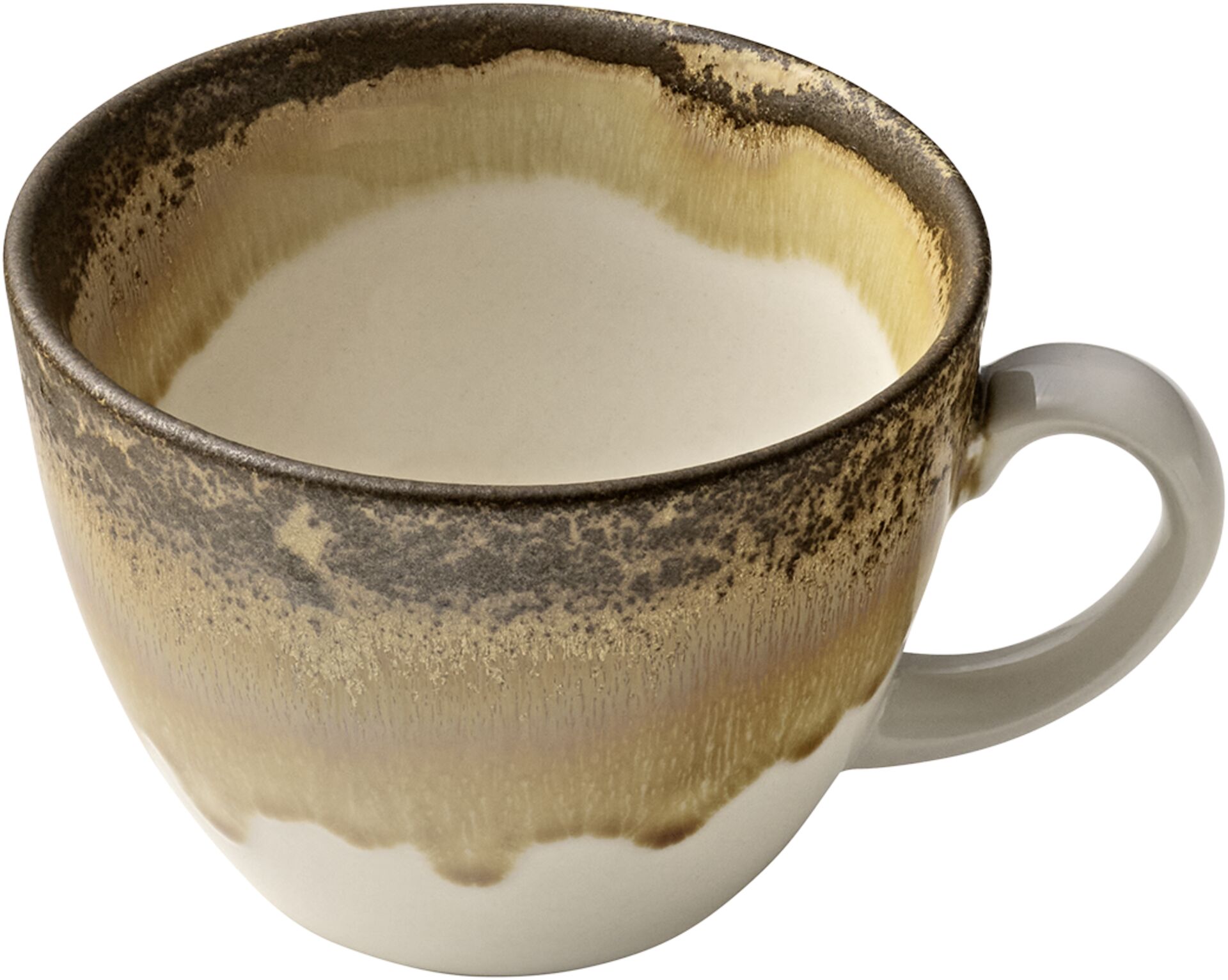Porzellanserie "Heart & Soul" Cumin Tasse obere Kaffee/Cappuccino Grande "Heart & Soul" Cumin