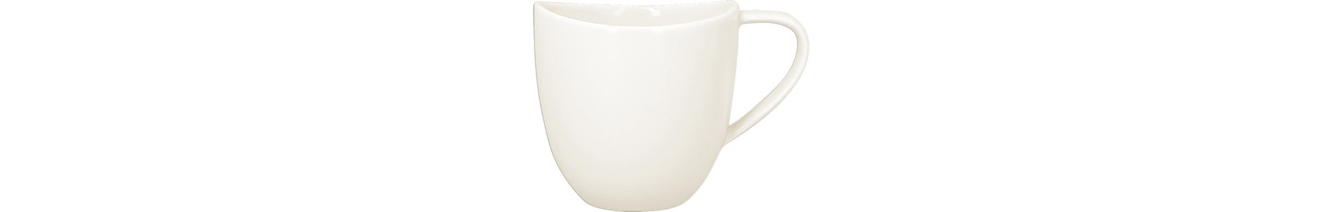 Kaffeetasse swirls 0,15 l plain-white
