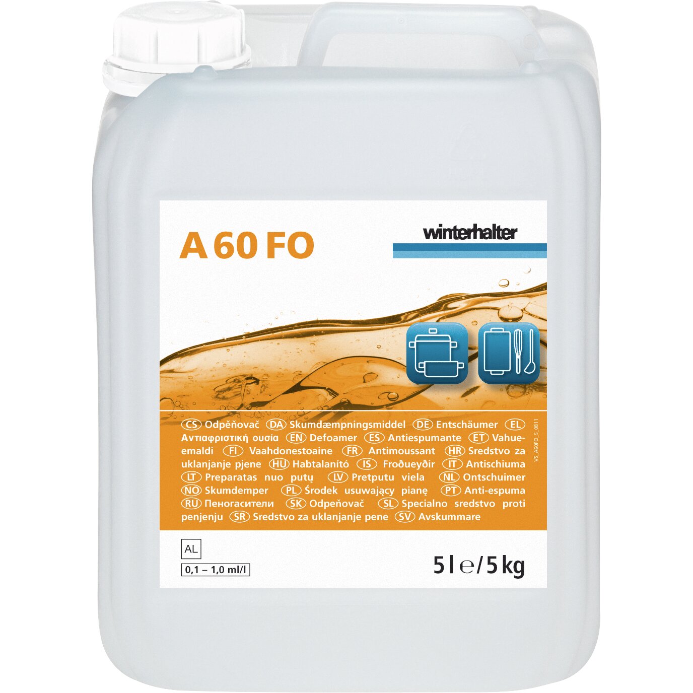 Entschäumer A 60 FO / 5,00 l Kanister