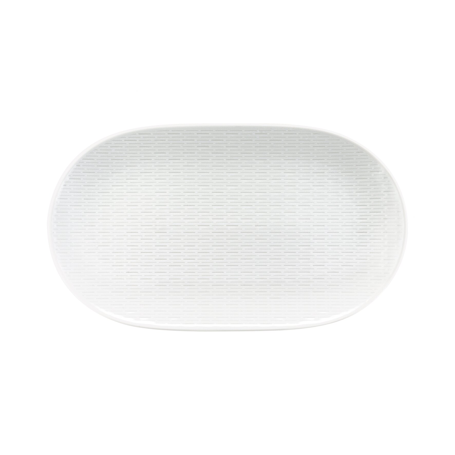 Coupplatte oval 373 x 222 mm / Relief