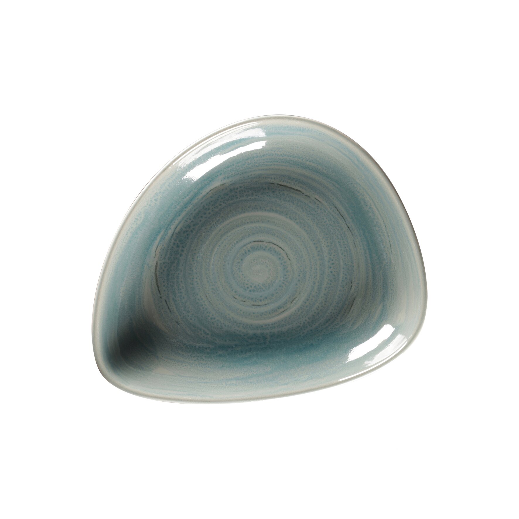Teller tief organisch 238 x 196 mm / 0,63 l sapphire blue Spot Sapphire Blue