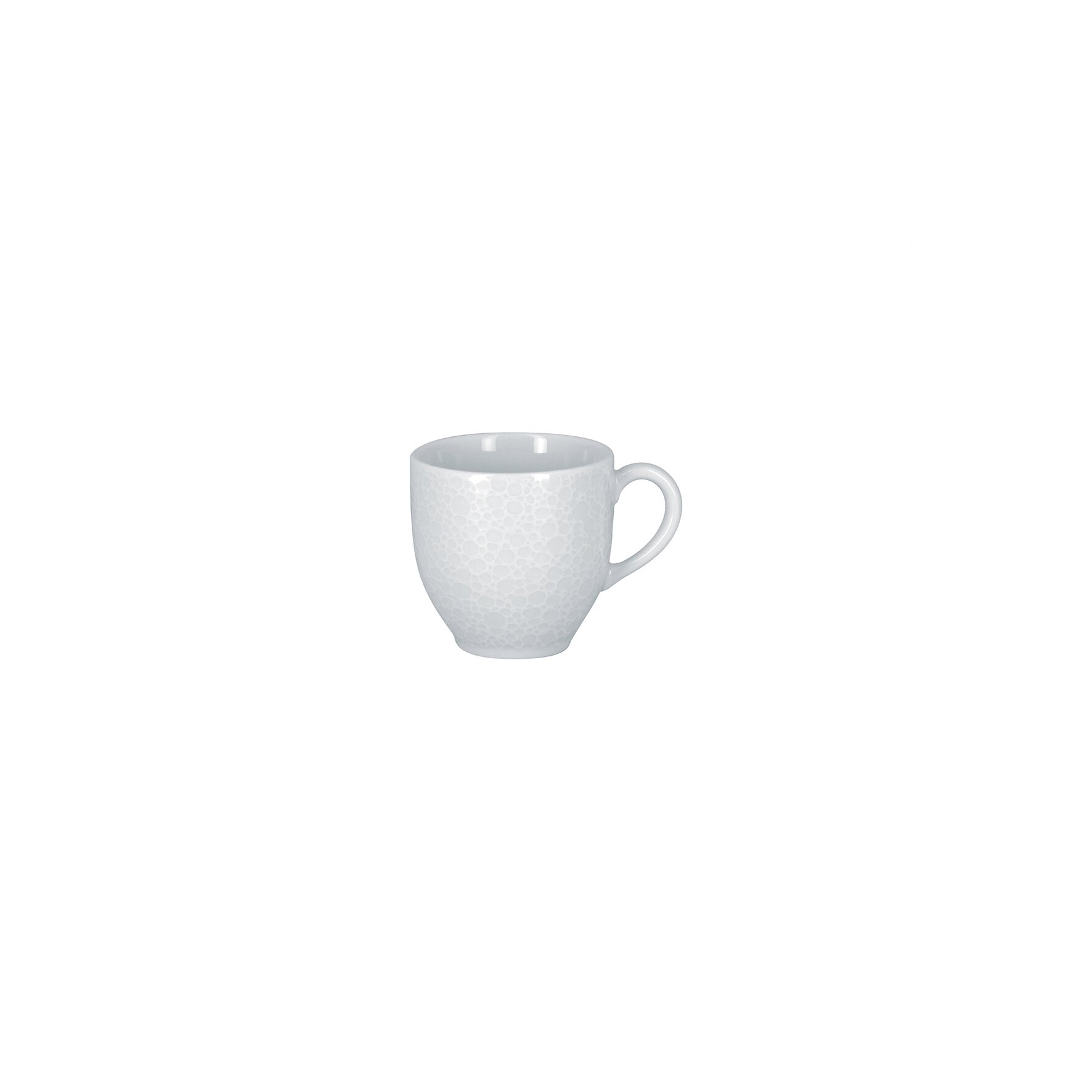 Tasse nicht stapelbar 65 mm / 0,09 l weiß Charm Plus