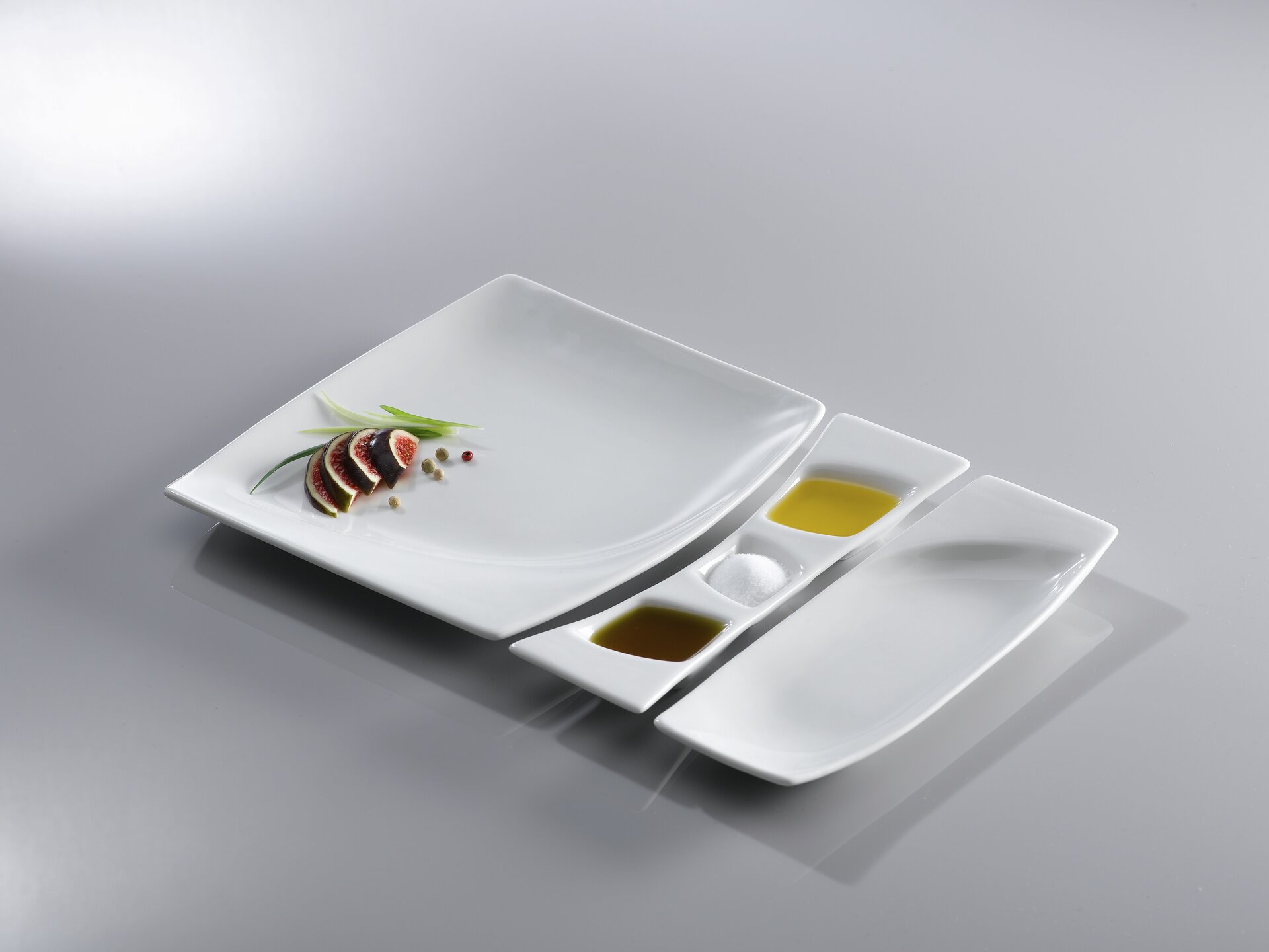 Cocktailteller 200 x 65 mm creme Mazza