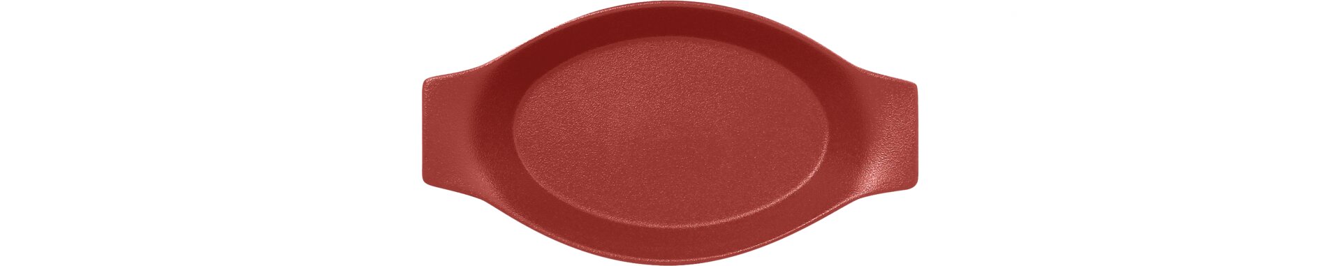 Schale oval mit Griffen 200 x 110 mm / 0,20 l magma