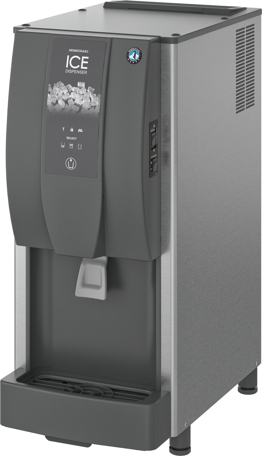 Eis-/Wasserdispenser / DCM-120KE-(P)-HC / Luftgekühlt