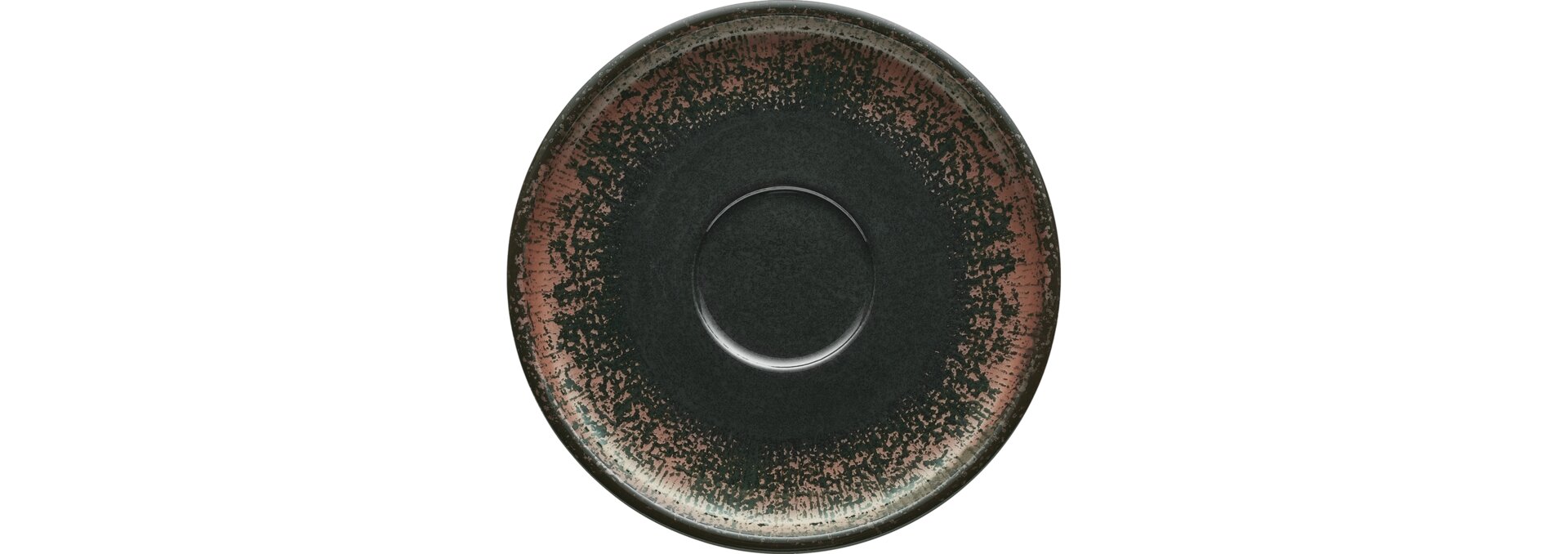 Espresso-Untertasse 127 mm schwarz Shiro Komodo