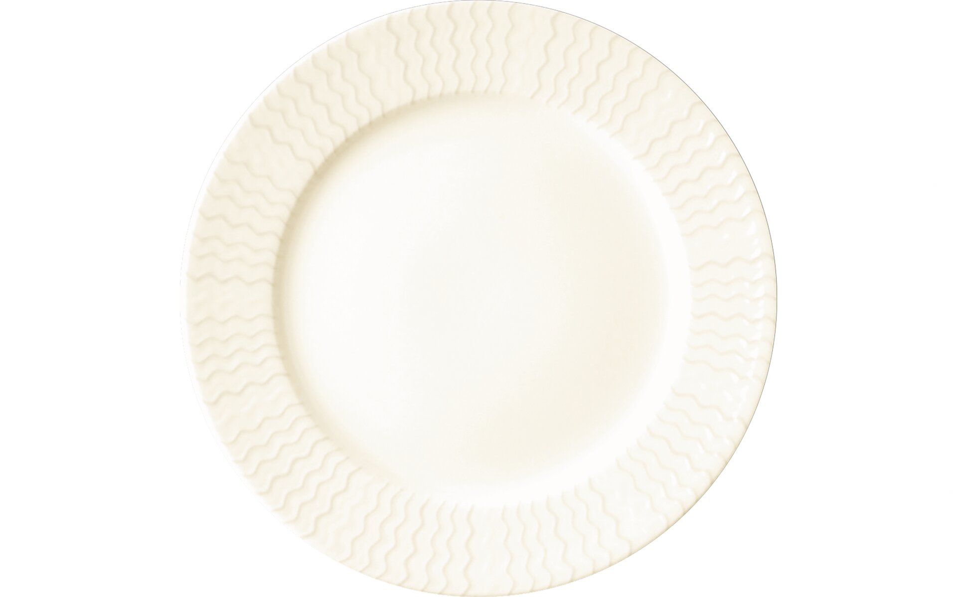 Teller flach 270 mm crème