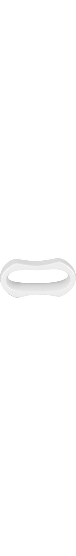 Stäbchenhalter 60 mm lang plain-white