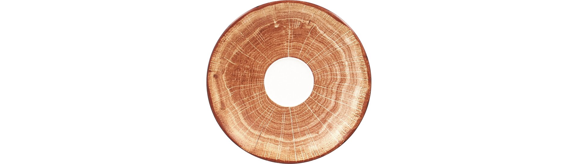 Kaffee-Untertasse 150 mm timber-brown für Kaffeetasse CLCU23 + CLCU20 Woodart