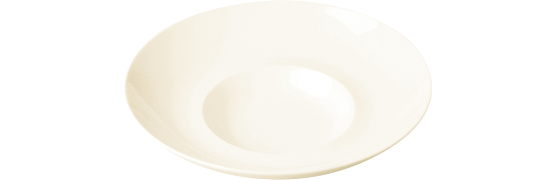 Gourmetteller tief 260 mm creme
