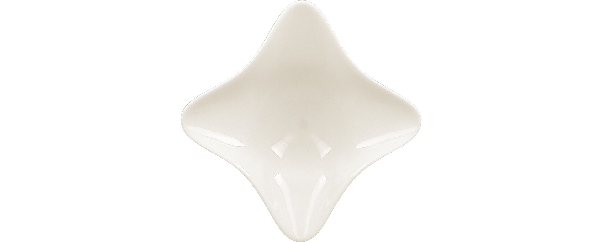 Schale Sternenform 130 x 130 x 45 mm / 0,17 l plain-white Aurea