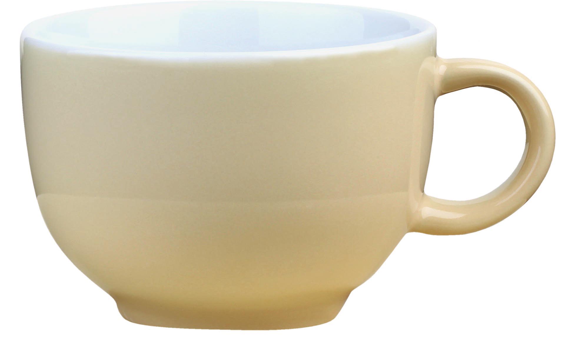Kaffee- / Cappuccinotasse "Barista" sand