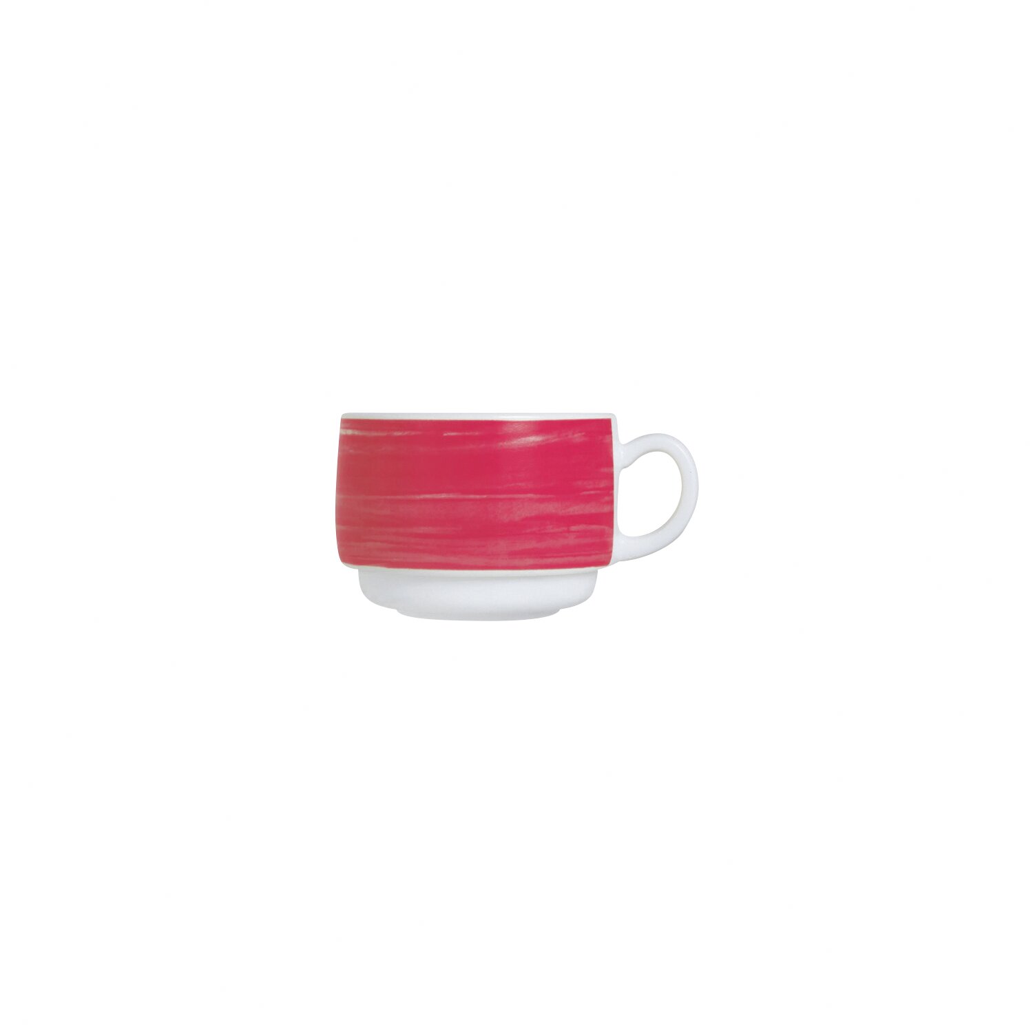 Gastronomie Tasse stapelbar 78 mm / 0,19 l rot