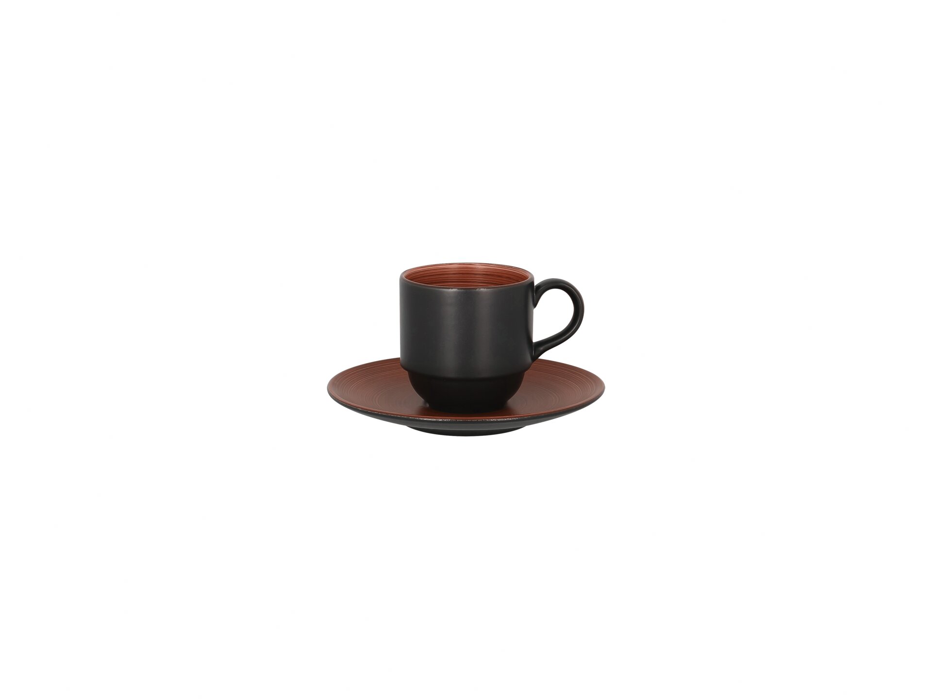 Tasse stapelbar 75 mm / 0,20 l walnut