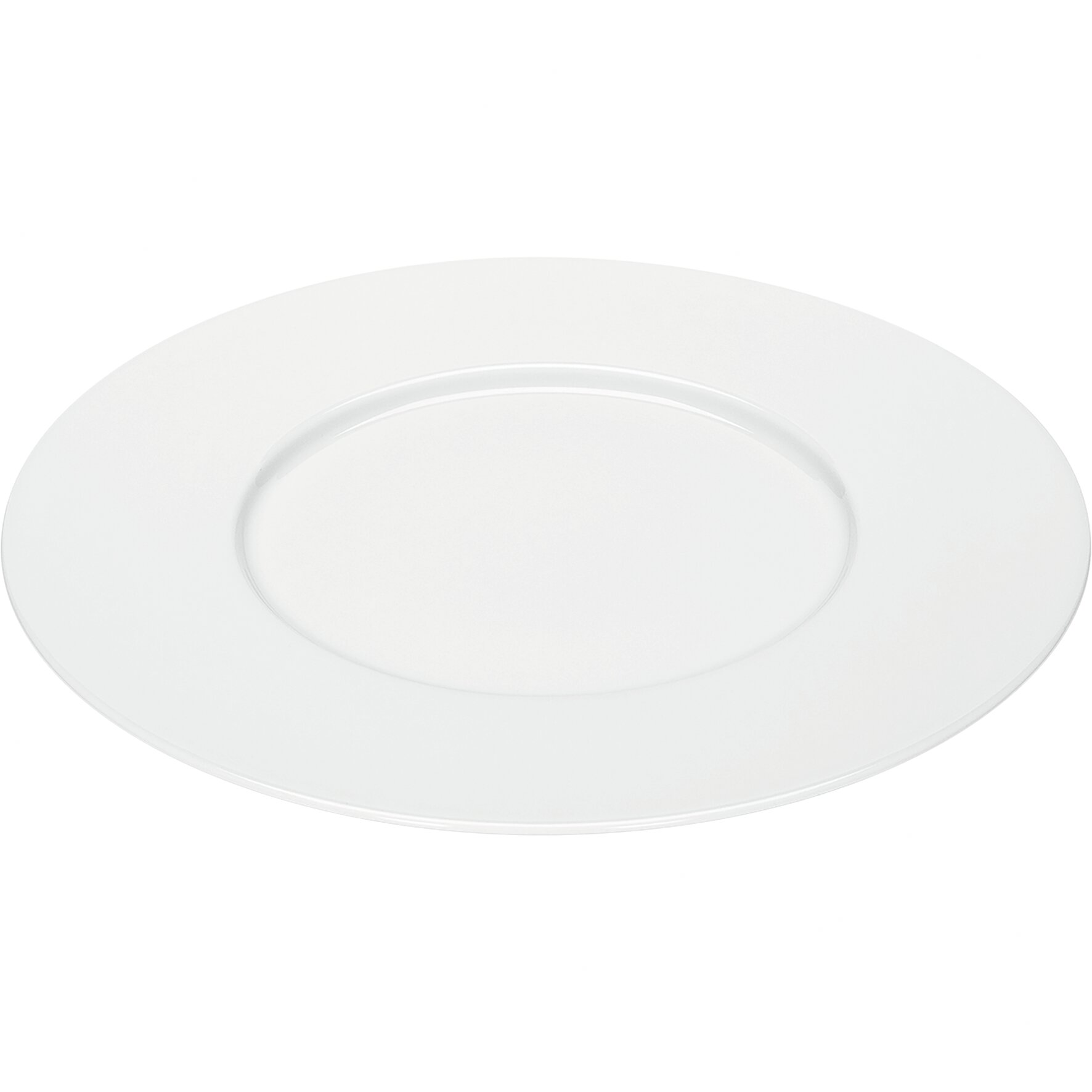 Teller flach mit Fahne 281 mm Canvas