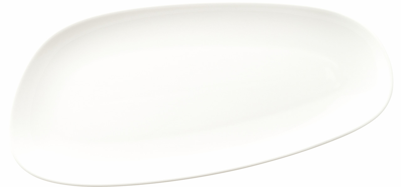 Platte oval 370 x 170 mm Vago Cream
