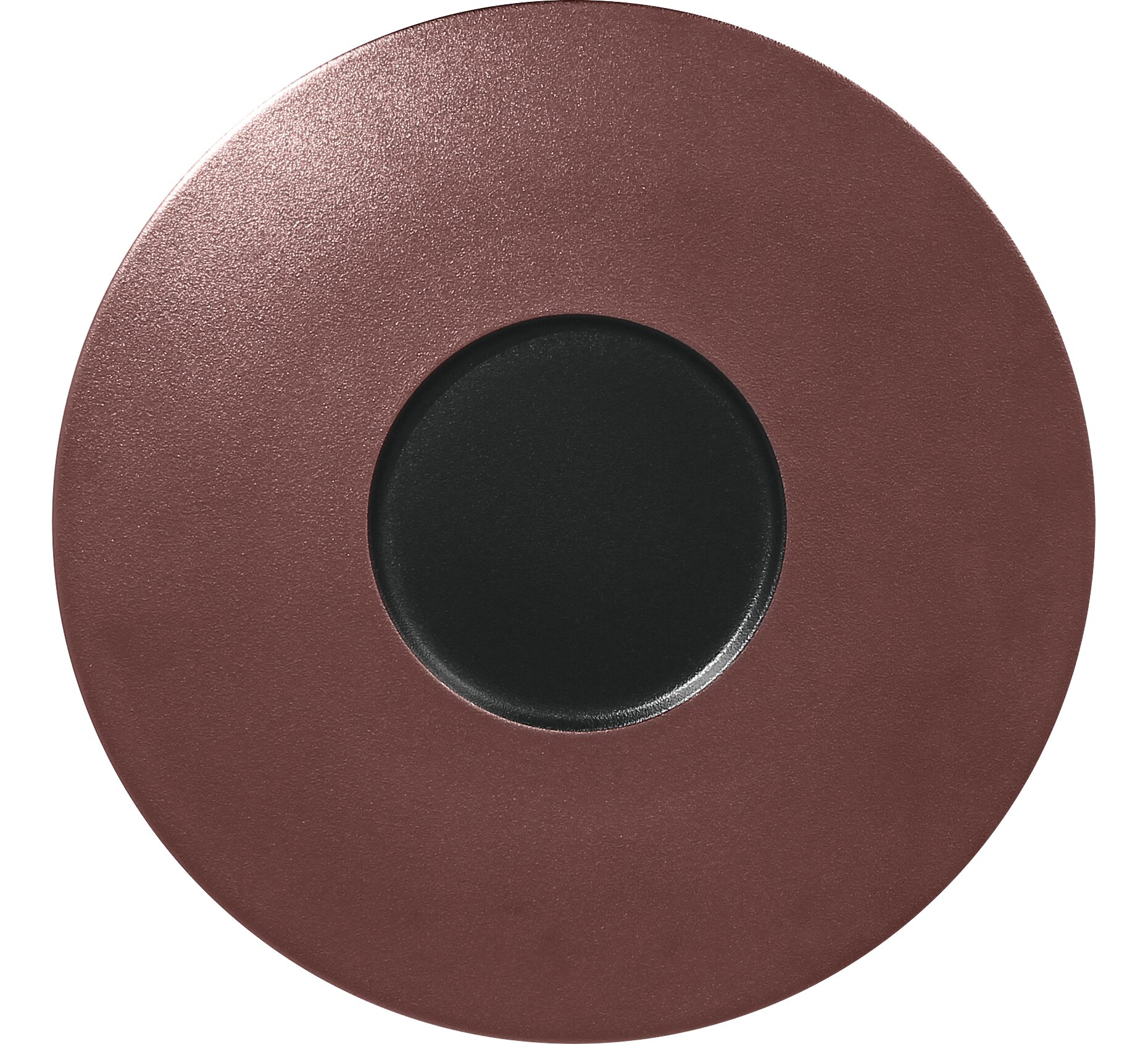 Gourmetteller flach 290 mm black-bronze