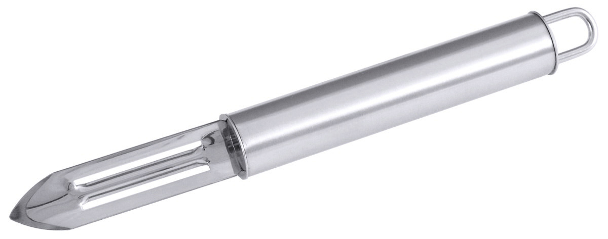 Sparschäler 185 mm seidenmatt polierter Griff