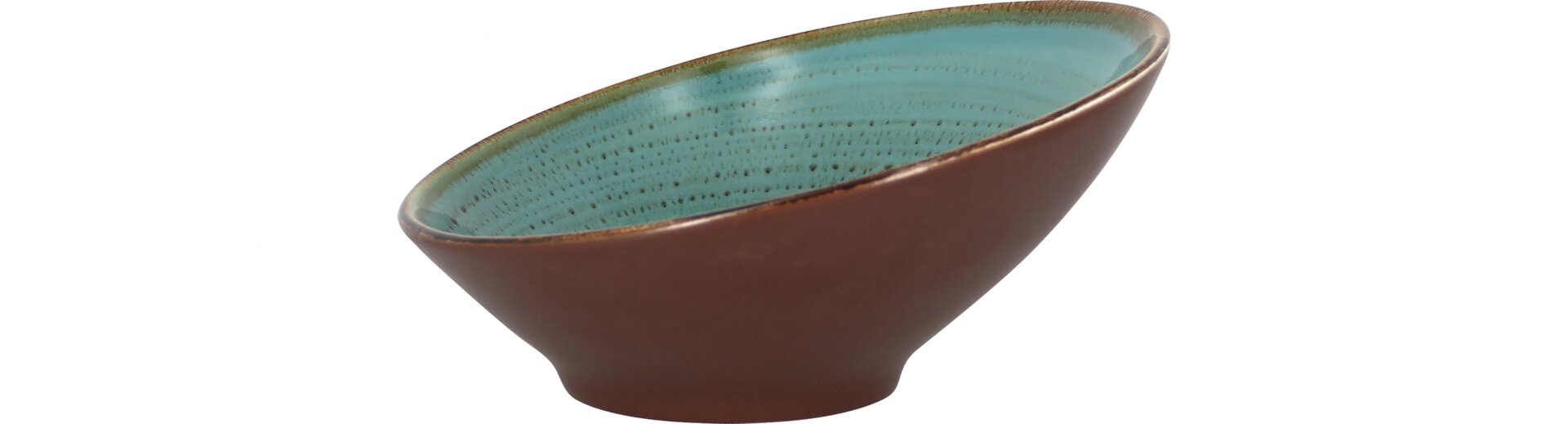 Schale asymmetrisch 220 mm / 0,65 l lagoon