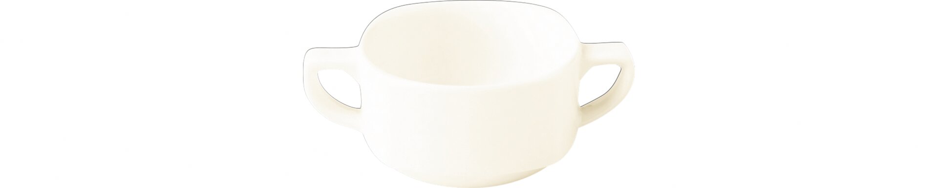 Suppentasse mit 2 Henkel 100 mm / 0,30 l crème