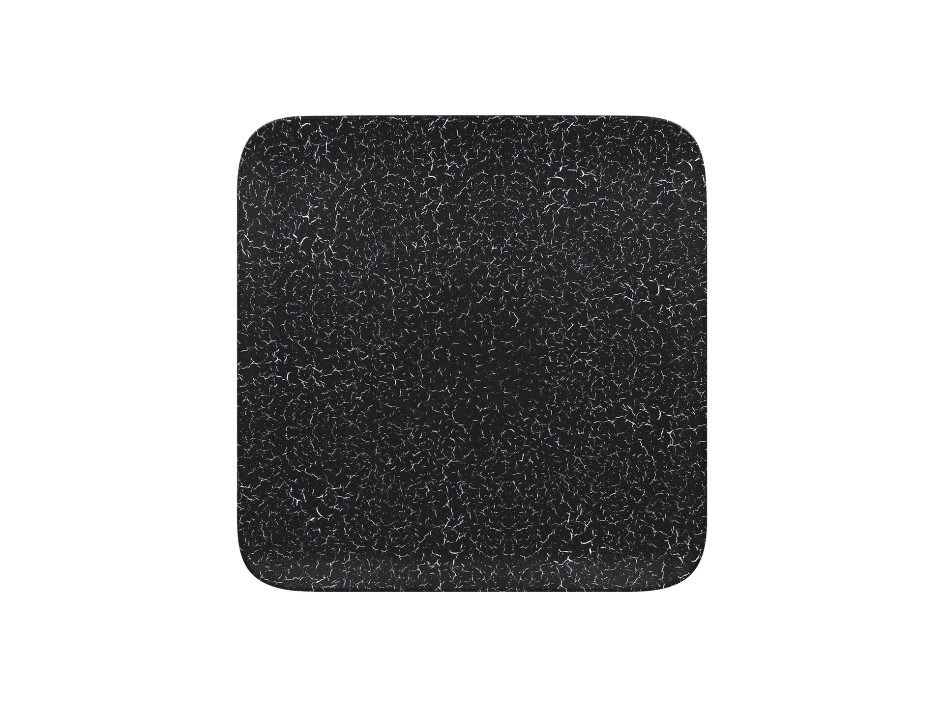 Teller quadratisch 270 x 270 mm schwarz