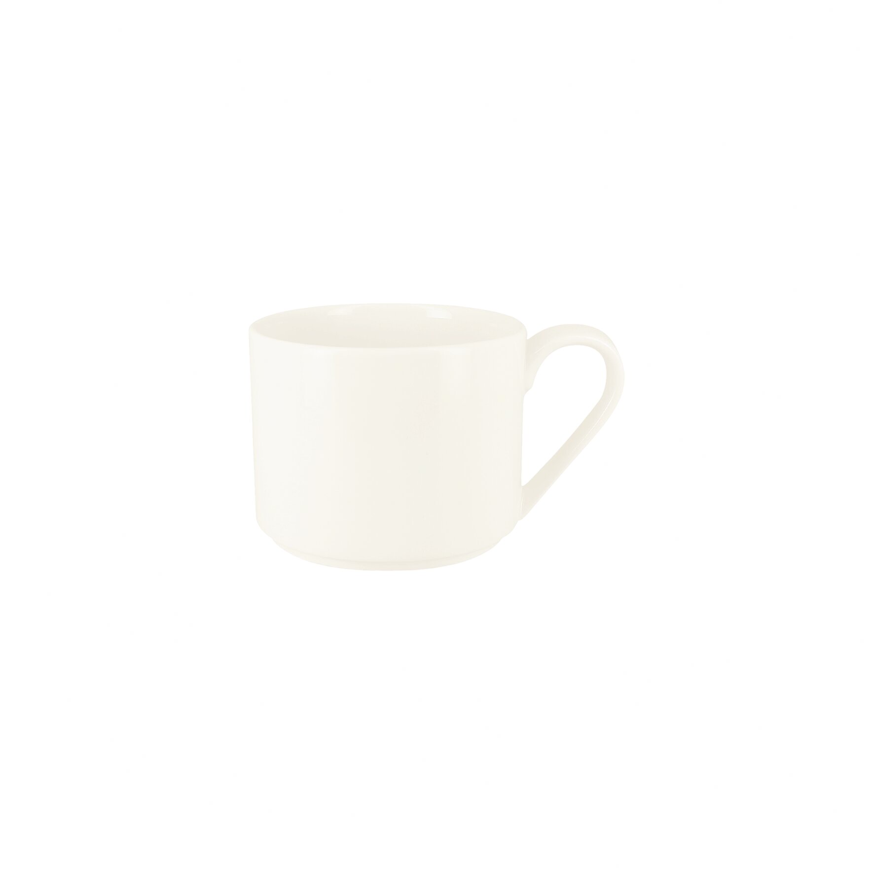 Frühstückstasse stapelbar 100 mm / 0,45 l Ivoris weiß Core