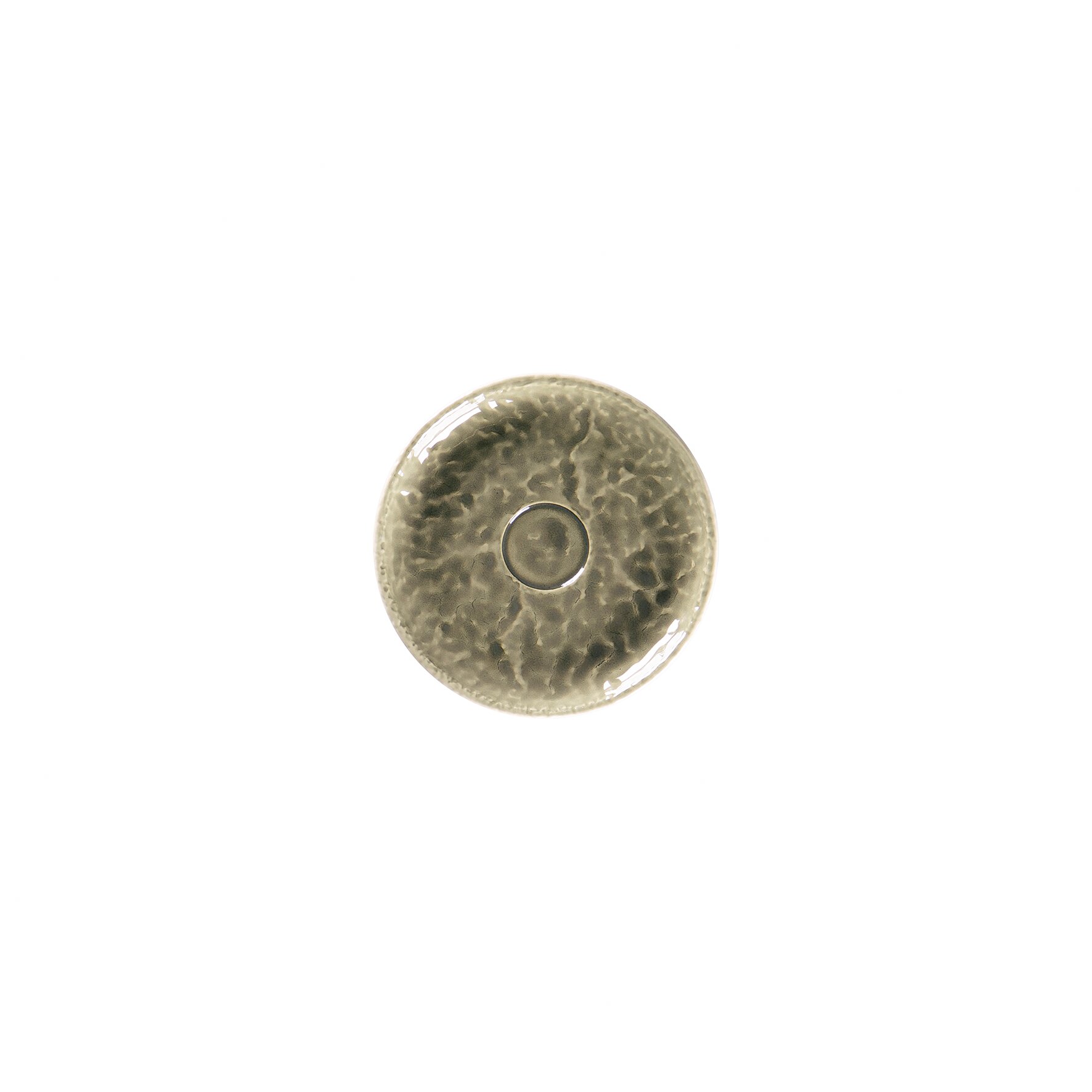 Untertasse rund 130 mm Steel grey Krush Steel Grey