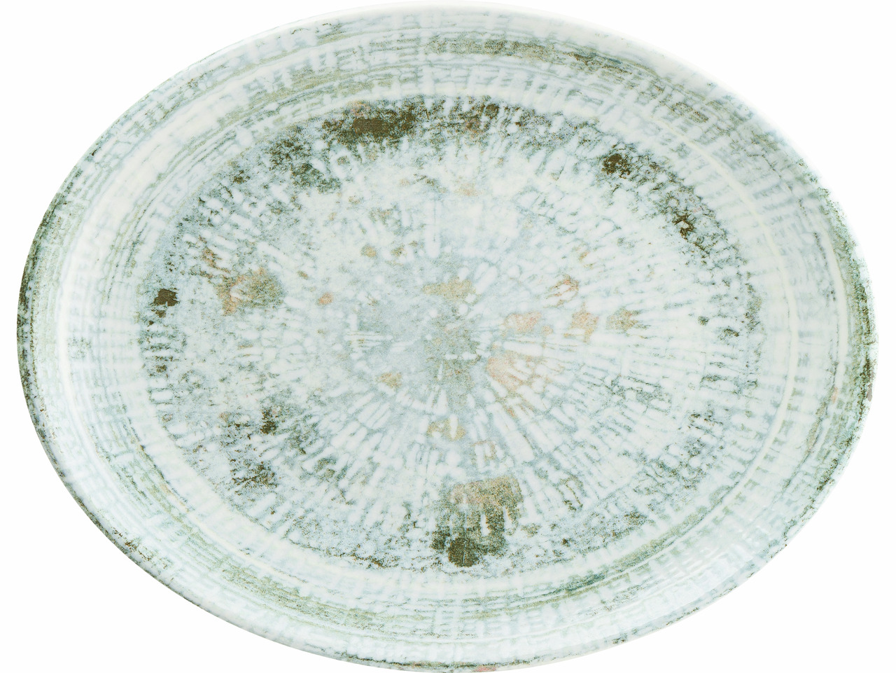 Platte oval Moove 360 x 280 mm Odette Olive