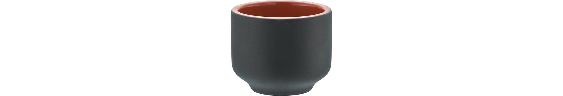 Bowl 65 mm / 0,10 l terrakotta / anthrazit Shiro Komodo