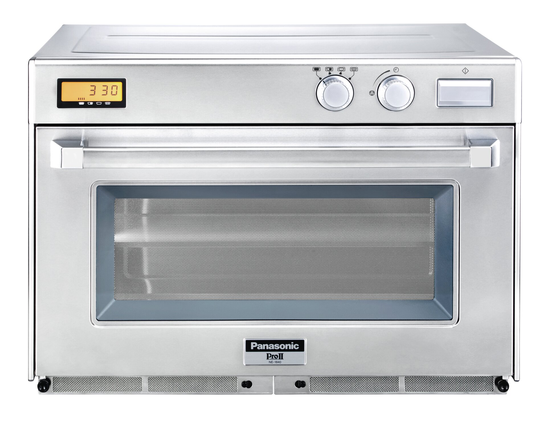 Panasonic-Mikrowelle NE-1840 1800 W 44 l GN 1/1 mit Drehknopf 650 x 526 x 471 mm