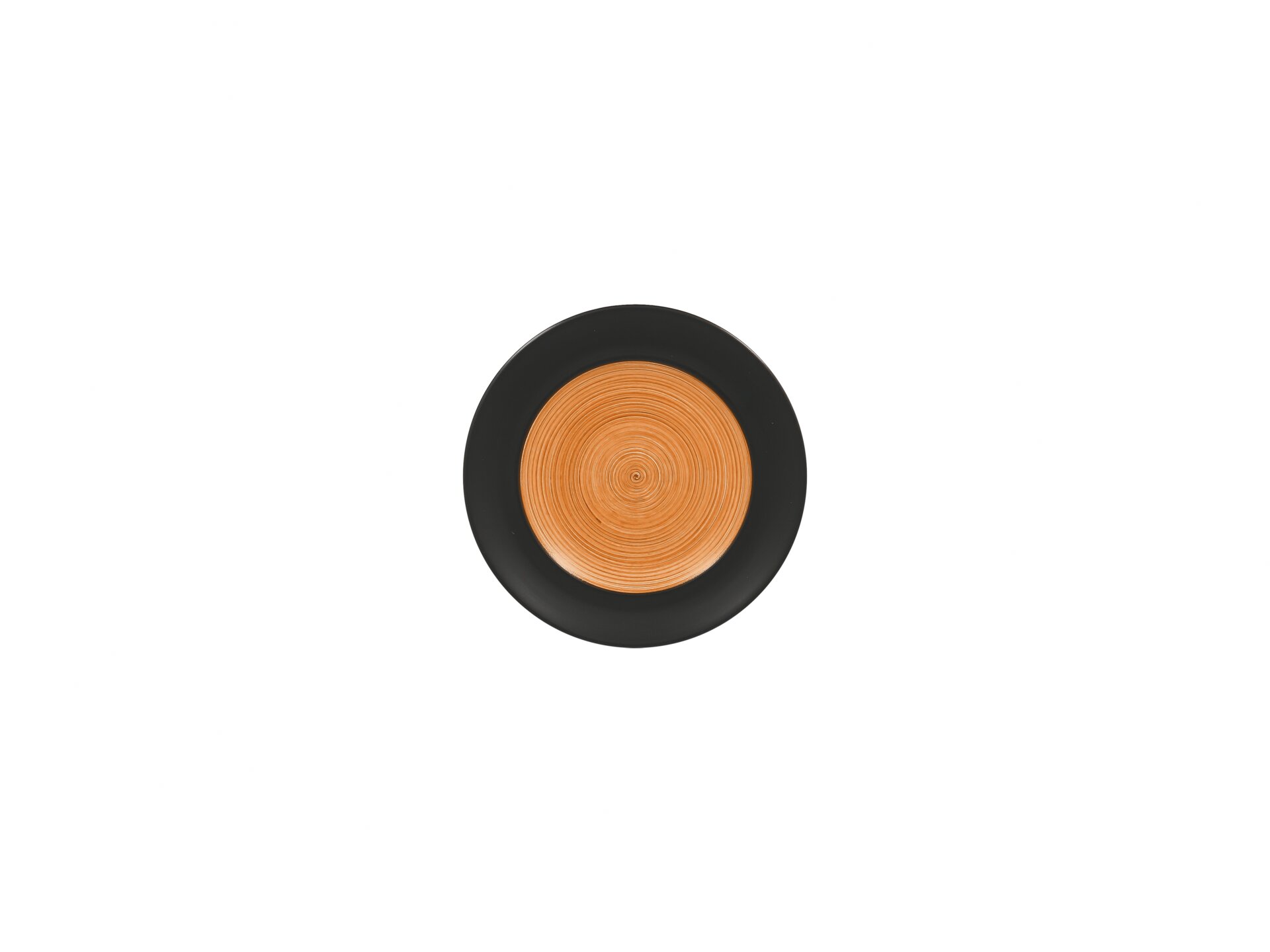 Teller flach rund 150 mm chestnut-brown