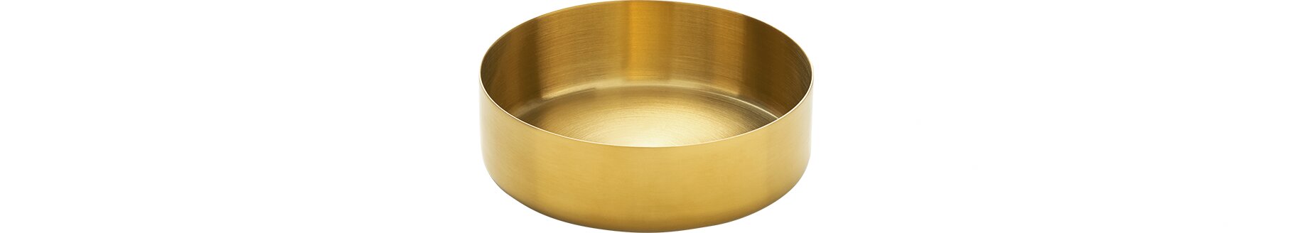 Bowl mittel 100 mm / 0,23 l goldfarben Spotlights