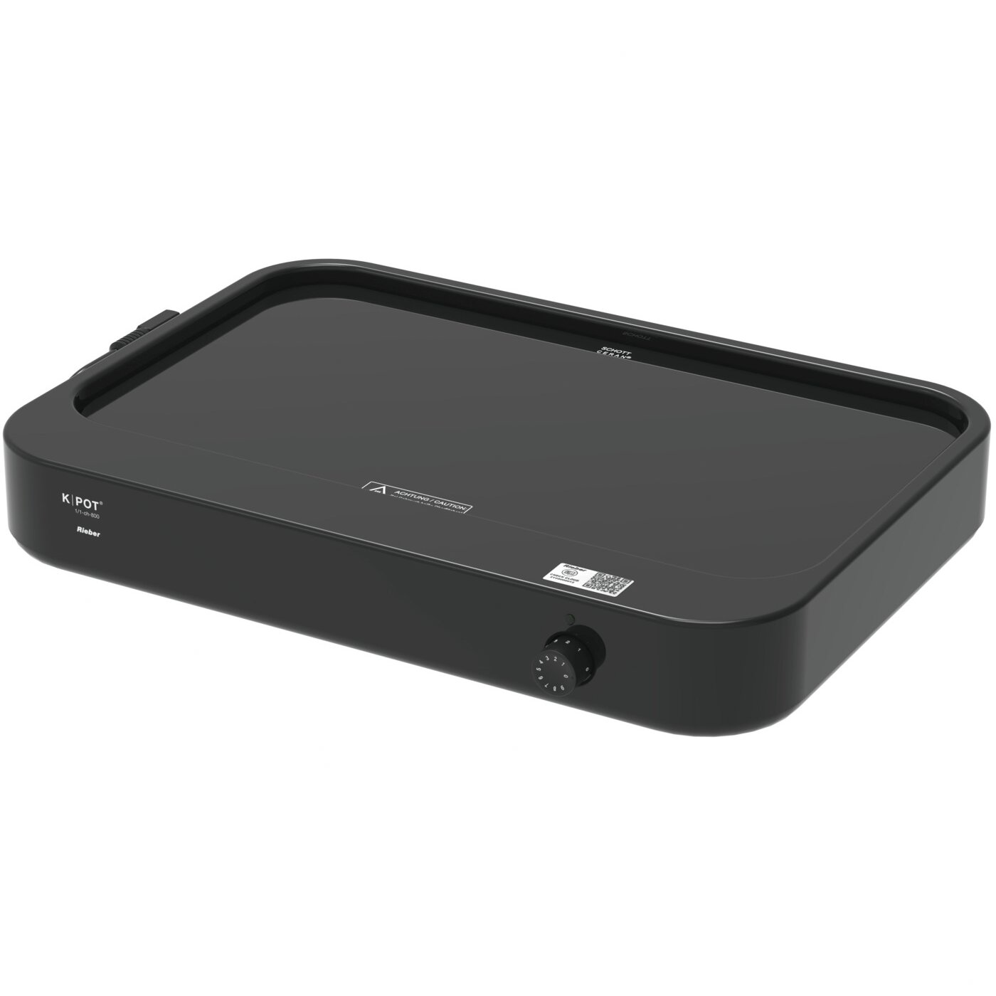 Warmhalte Auftischgerät K-POT  1/1 ch-800 / 1 Zone / schwarz