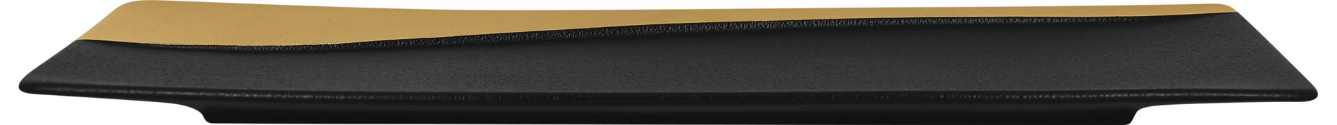 Platte rechteckig / Sushi-Platte 420 x 164 mm gold