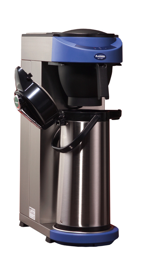 Filterkaffeemaschine 2,10 l blau ohne Pumpkanne / ohne Wasseranschluss