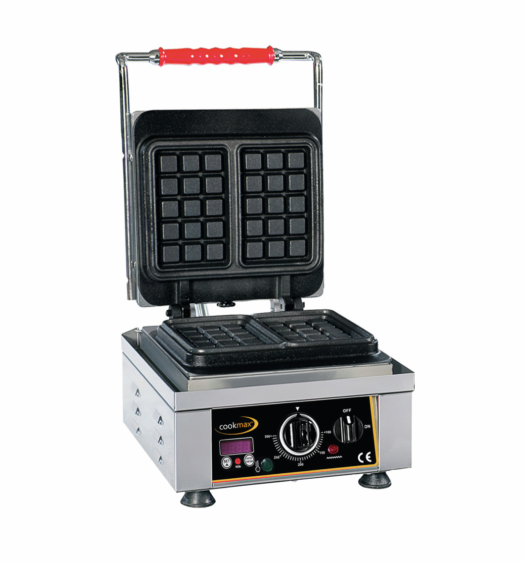 Waffeleisen Brüssel, mit Timer 300 x 320 x 300 mm