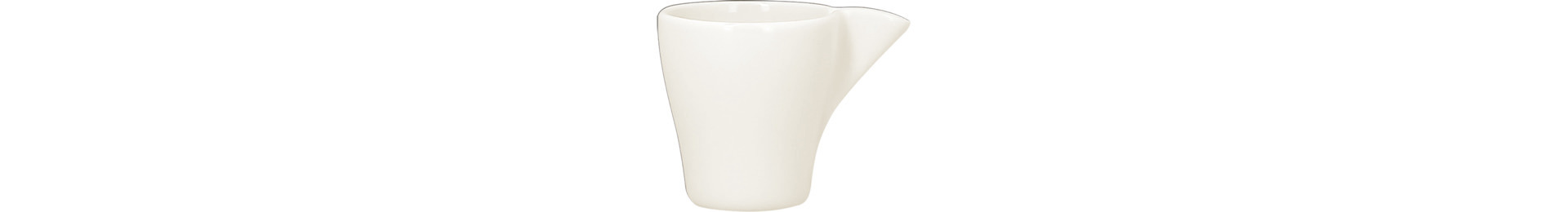 Espressotasse mit massivem Henkel swirls 0,07 l plain-white