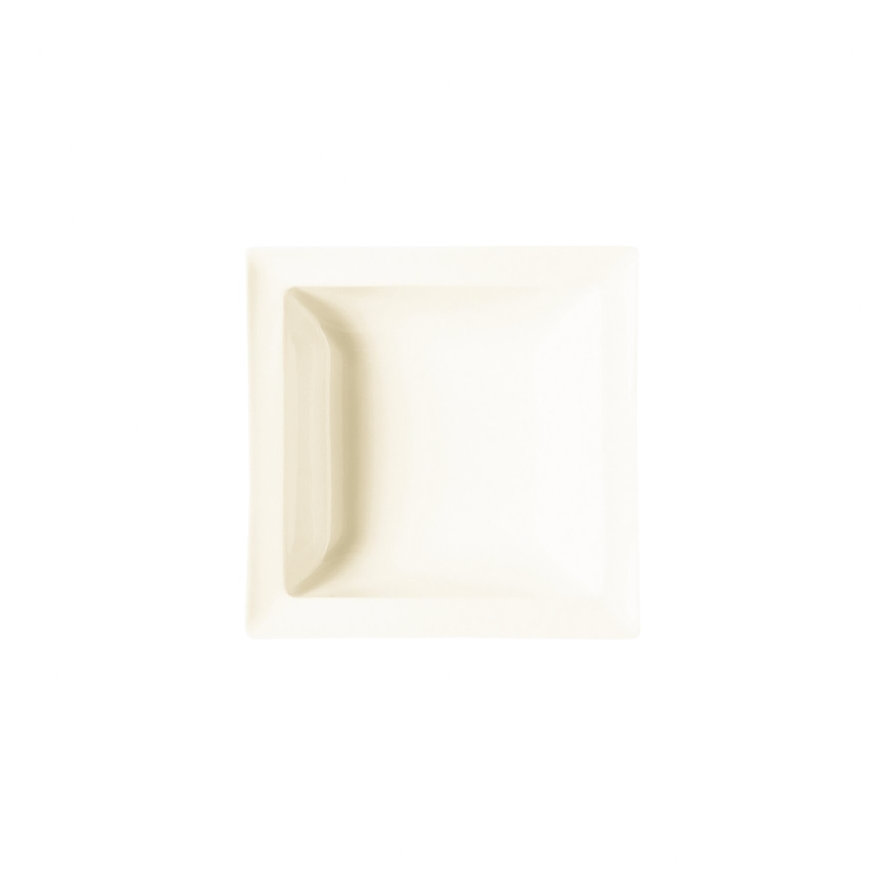 Salatschale quadratisch 180 x 180 mm / 0,45 l creme Classic Gourmet