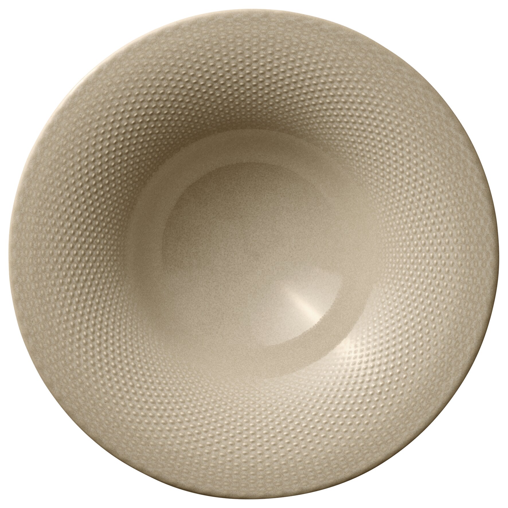 Coupteller tief rund Relief 270 mm / 0,40 l almond Pine