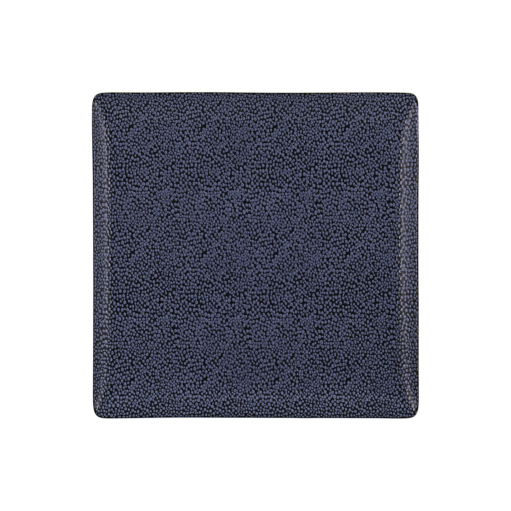Coupteller flach quadratisch 270 x 270 mm dark